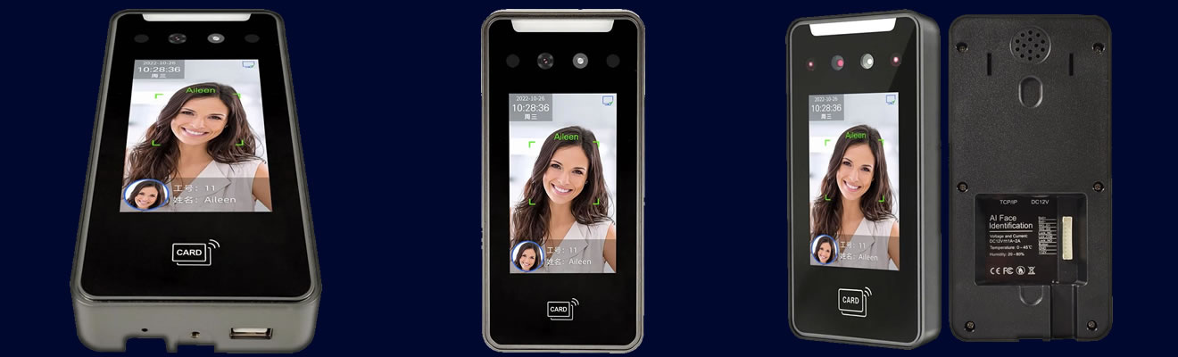 TAS-AI21 Dynamic Facial Recognition System Terminal banner